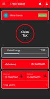 TRON Faucet - Earn TRX Coin Free captura de pantalla 2
