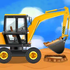 工程車輛和卡車 - 兒童遊戲 XAPK 下載