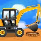 건설 차량 및 트럭 - 어린이를위한 게임 아이콘