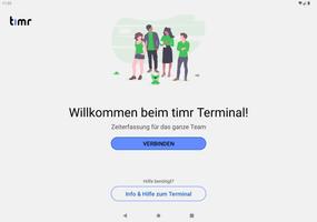 timr Zeiterfassungsterminal Affiche