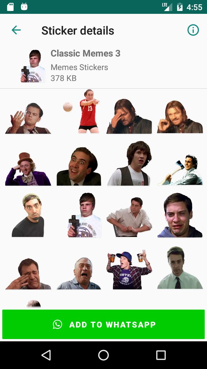 Стикеры для WHATSAPP memes