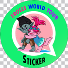 Trolls World Tour Sticker आइकन