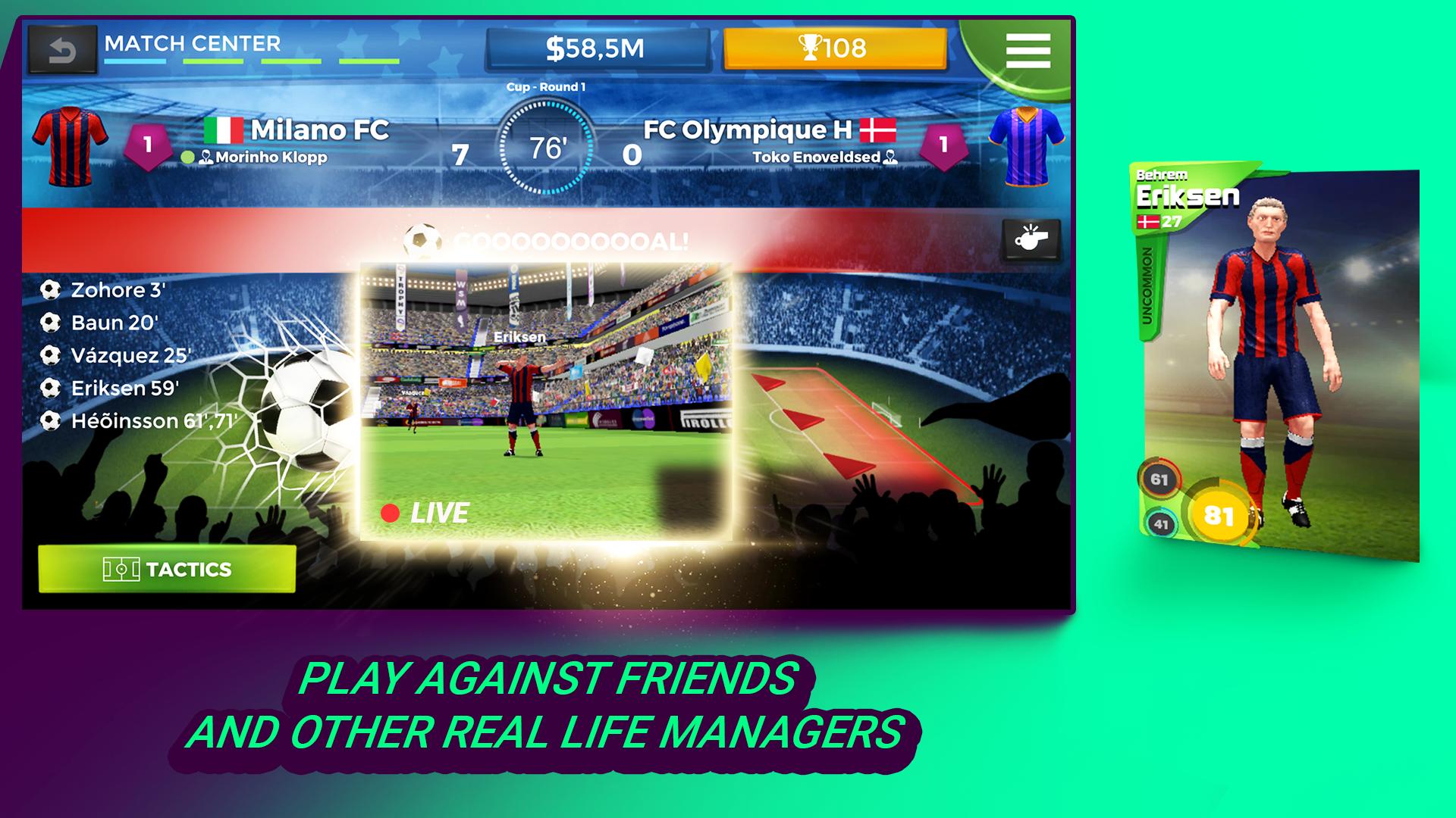 Pro 11 Football Management Game For Android Apk Download