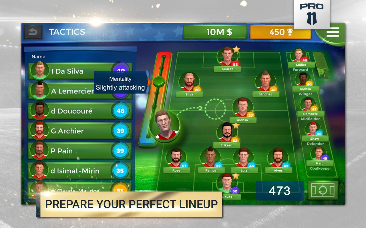 Pro 11 - Soccer Manager Game for Android - APK Download