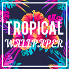 ikon Tropical Wallpaper