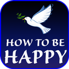 How to be happy in life ícone