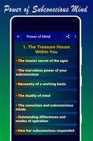 Power of Subconscious Mind captura de pantalla 1