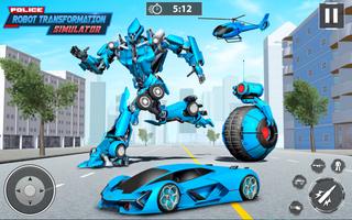 Robot Helicopter Car Transform Screenshot 3