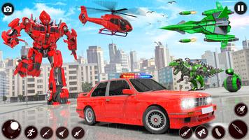 Robot Helicopter Car Transform Screenshot 2