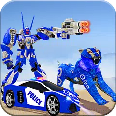 US Police Robot War Tiger Robot Transform Games アプリダウンロード