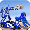 US Police Robot War Tiger Robot Transform Games