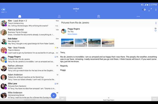 Email TypeApp - Mail app capture d'écran 4