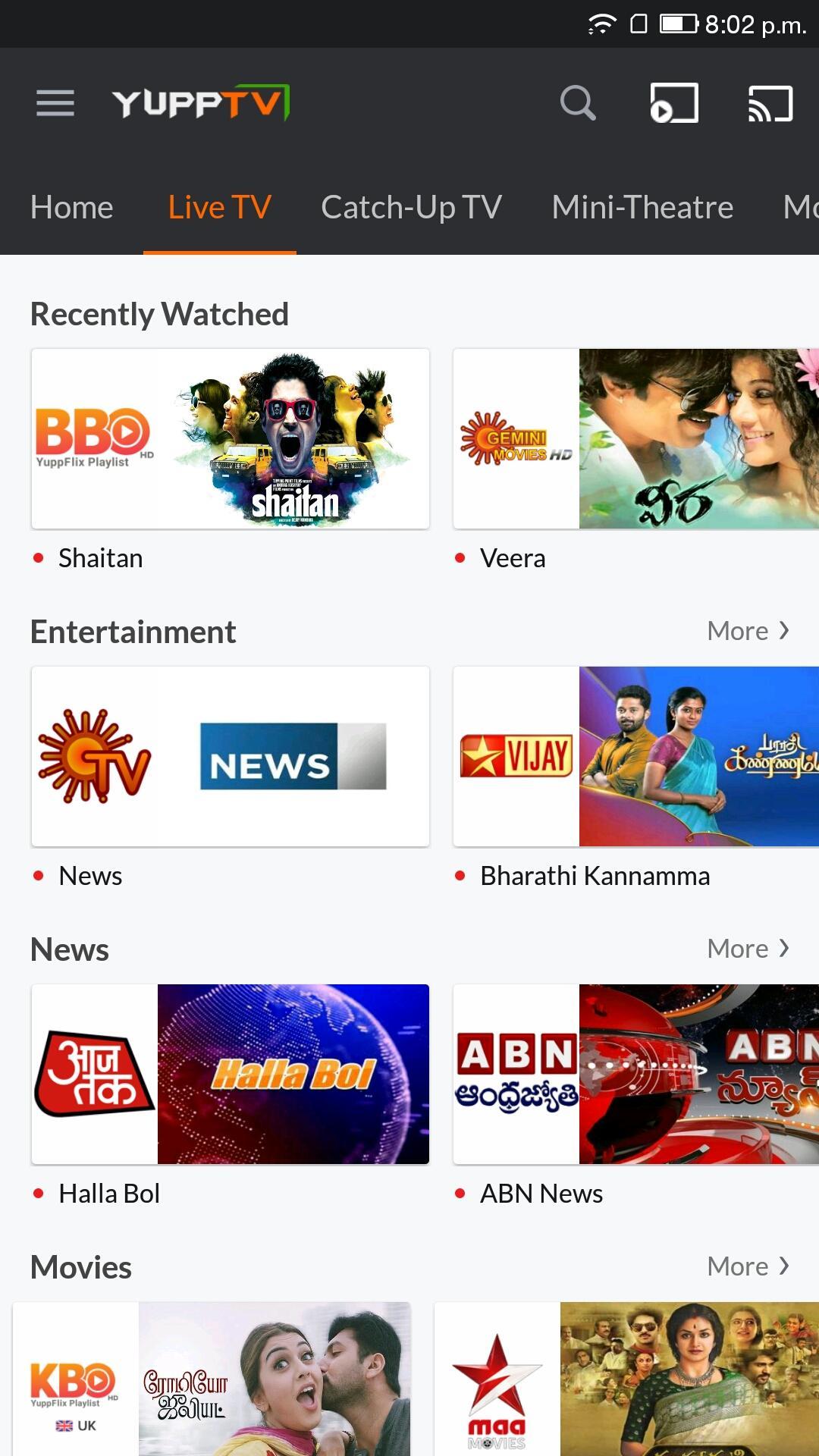 Download Yupptv Apk [Stream Live IPL Free] 7.9.5.3 for Android