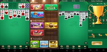 Solitaire Suite Free:Klondike Spider & Freecell