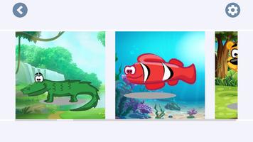 Puzzles for children's पोस्टर