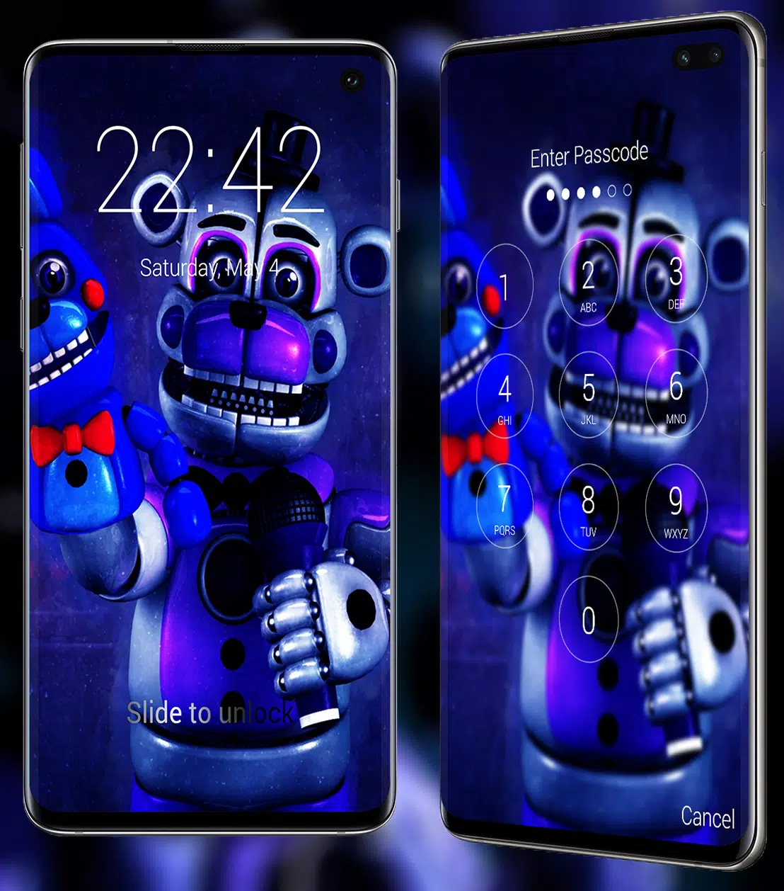 Wallpapers For Five Night's At Freddy's EDITION- Design your Lock Screen  with FNAF, Apps