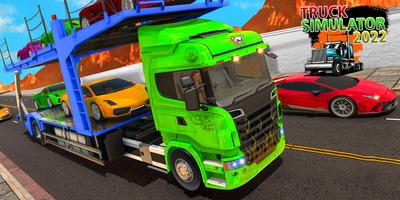 Euro Truck: cargo simulator Affiche