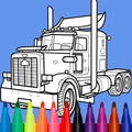 Trucks Coloring Book