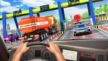 Oil Truck Driving: Truck Games ảnh chụp màn hình 1