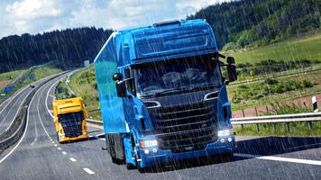 Euro Truck Simulator Game poster