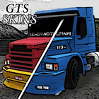 Truck Driving Skins - Multicolor GTS Trucks أيقونة