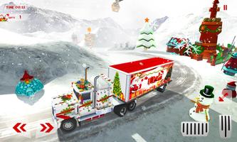 크리스마스 선물 배달: 유로 트럭 모의 실험 장치 3D 스크린샷 1
