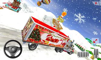 크리스마스 선물 배달: 유로 트럭 모의 실험 장치 3D 스크린샷 2