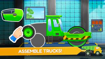 برنامه‌نما Build a House: Building Trucks عکس از صفحه