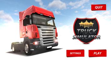 Truck Parking Simulator 3D पोस्टर