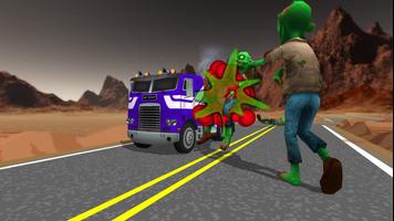 Zombie Truck Survivor تصوير الشاشة 1