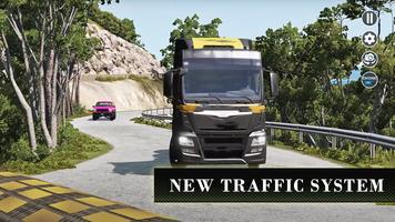Truck simulator :Traffic Truck capture d'écran 2