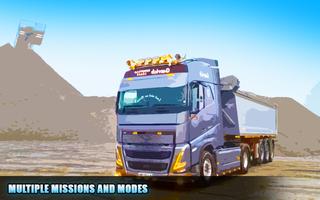 Euro Truck Simulation Games 3D poster