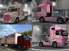 Girl Truck Skins - Sweet Trucks for GTS Affiche