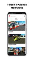 1 Schermata Mod BUSSID Truk Canter Tawakal