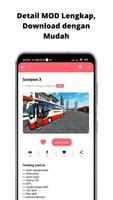 2 Schermata Mod BUSSID Truk Canter Tawakal