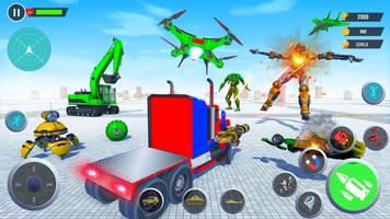 Truck Robot Games Car Games imagem de tela 2