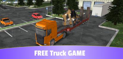 Truck Simulator Game پوسٹر