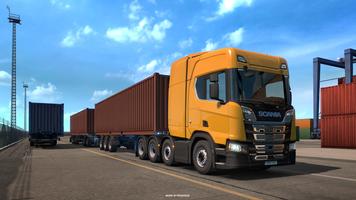 Mod Bussid Trailer Gandeng 海报