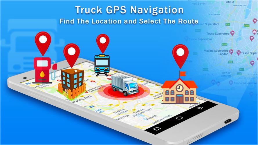 Gps Truck Navigation For Android Apk Download - tesco truck roblox