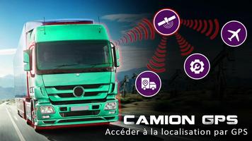 Camion GPS Navigation & Maps Affiche
