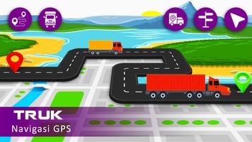 Navigasi & Peta GPS Truk screenshot 1