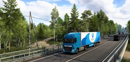 Simulateur de camion, Cargo 3D capture d'écran 2