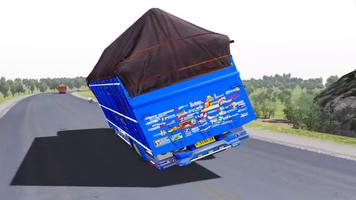 Truck Oleng Canter Simulator постер