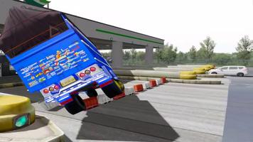 Truck Oleng Canter Simulator capture d'écran 2