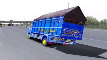 Truck Oleng Canter Simulator اسکرین شاٹ 3