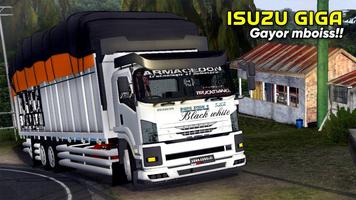 Truck Isuzu Giga Mbois BUSSID 海报