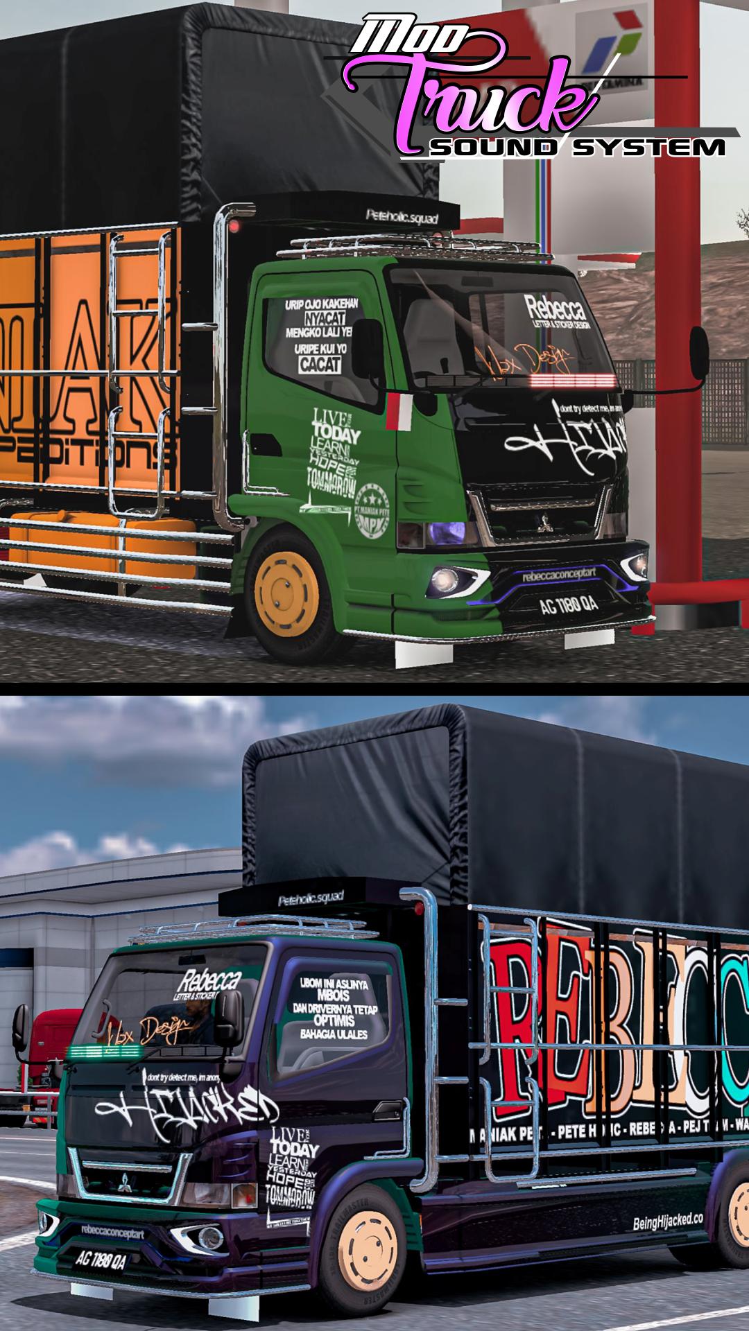 Skin Idbs Truck Simulator  Fuso  BLOG OTOMOTIF KEREN