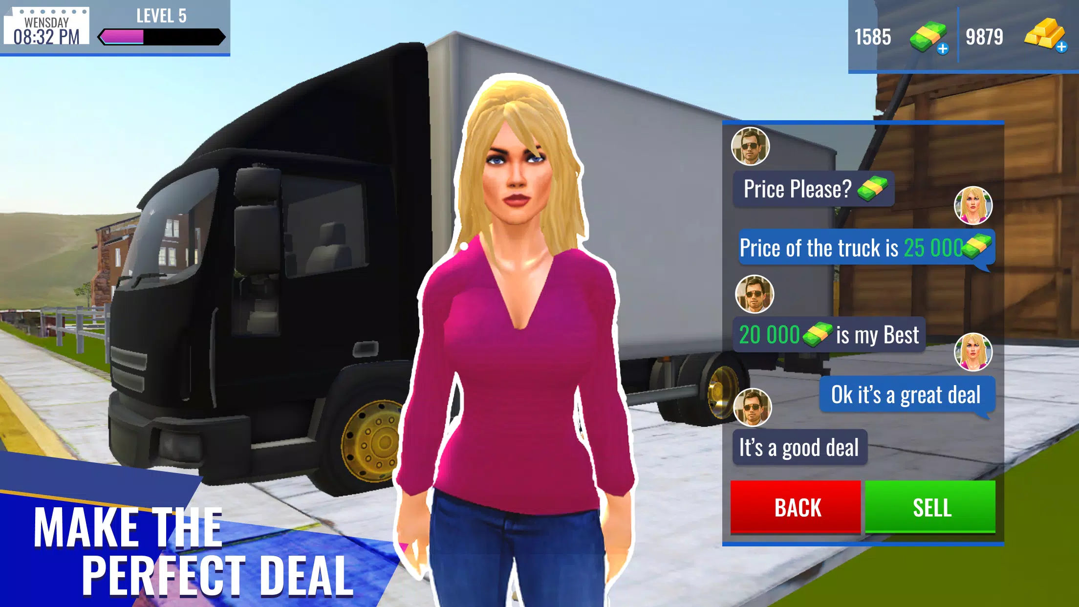 Truck Sales Simulator