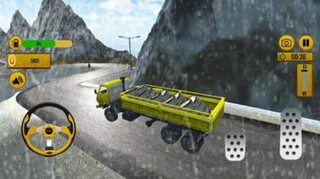 Euro Truck Simulator 3D Game syot layar 1