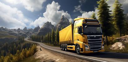 Truck Simulator Jeu de Camion capture d'écran 3